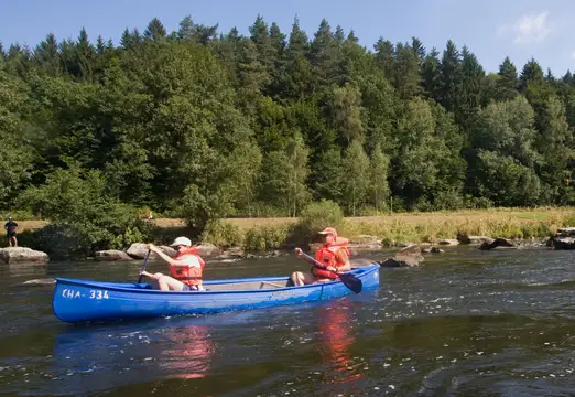 Cham Bootstour am Regen