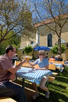 Cham-Roding Heilbründl Biergarten