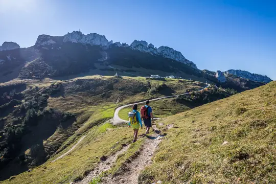 Wandern im Kampenwandgebiet