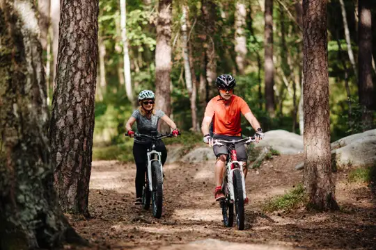 Radfahren in der Einberger Schweiz