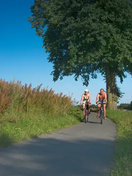 Entspanntes Radfahren rund um die Insel