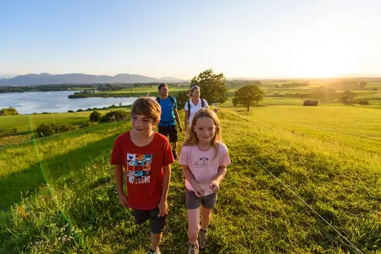 Familienurlaub im Blauen Land
