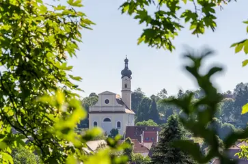 Blick auf Murnau am Staffelsee