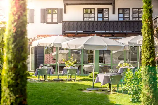 Champagnergarten im Das Freiberg