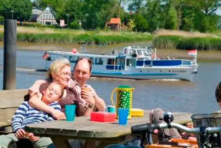 Radlerpause an der Oste