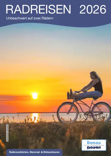 Katalog von Donau Touristik – Radreisen in Deutschland, Österreich und Italien ansehen