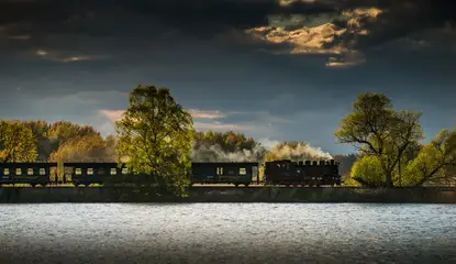 Historische Schmalspurbahn – Lößnitzgrundbahn