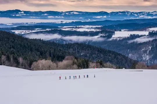 Aktiv im Winter mit herrlichen Ausblicken im Südschwarzwald
