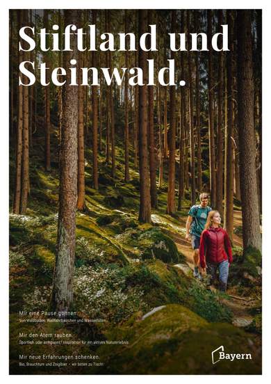 Katalog von Ferienregion Stiftland – Ferien im Oberpfälzer Wald ansehen
