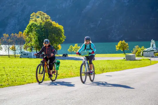 Radtour München – Venedig, Stop am Achensee, Tirol