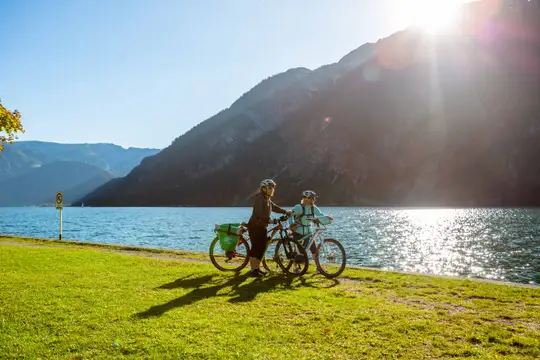 Radfahren, Achensee, Tirol – Radtour München - Venedig