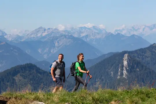 Wandern in den Bergen