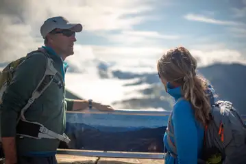 Wandern, Karte am Wendelstein, Etappe bei Am Puls der Alpen