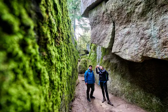 Felsenlabyrinth bei Wunsiedel