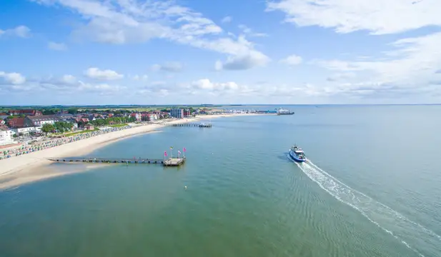 Hafeneinfahrt in Wyk auf Föhr