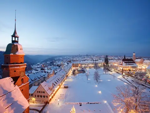 Winter Marktplatz - Freudenstadt