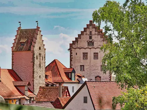 Über den Dächern von Markdorf