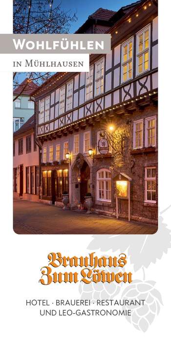 Katalog von Hotel Brauhaus zum Löwen - Mühlhausen / Thüringen ansehen