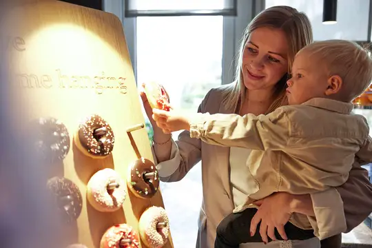 Donuts im Restaurant Rodenberg