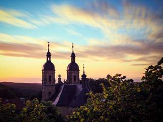 Blick auf die Burg Gößweinstein