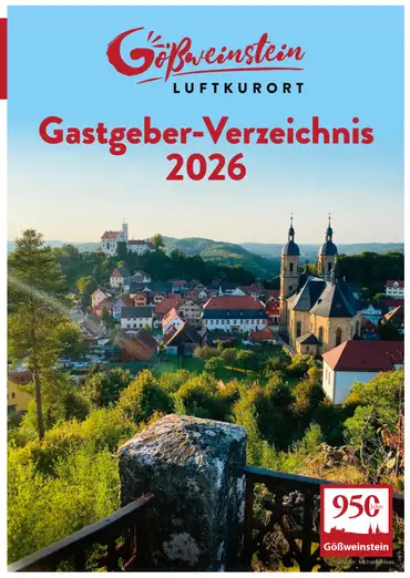 Katalog von Gößweinstein – Natur und Kultur = Genuss pur! ansehen