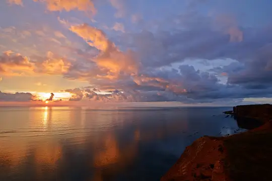 Sonnenuntergang an der Westklippe