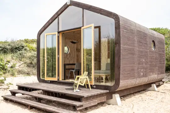 Wikkelhouse auf der Düne