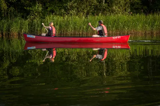 Mit dem Kanu durch den Naturpark