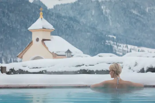 Beheizter Außenpool