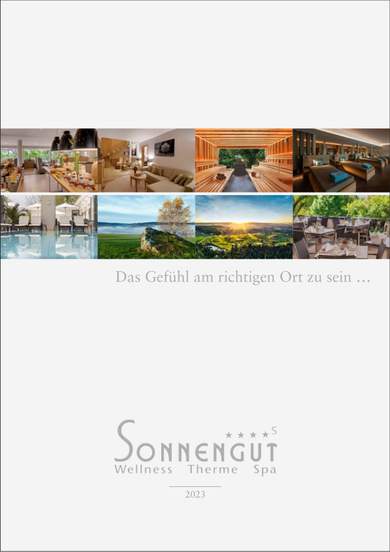 Katalog von Hotel Sonnengut 4-Sterne Superior – Wellnesshotel in Bayern ansehen