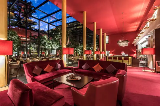 Hotel Therme Meran Palm Lounge