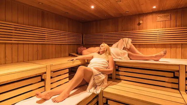 Saunabereich Finnische Sauna