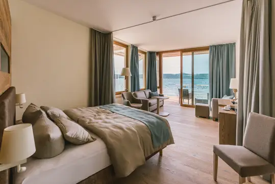 Zimmer mit Seeblick