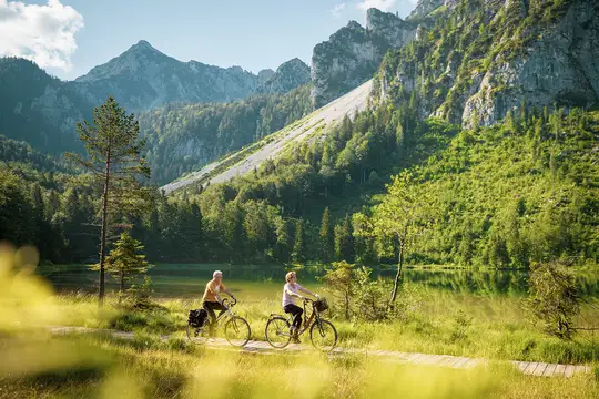 Mit dem Rad unterwegs