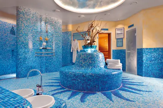 Kleine Strandburg Saunalandschaft