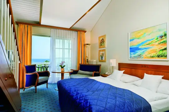 Kleine Strandburg Maisonette Seeseite