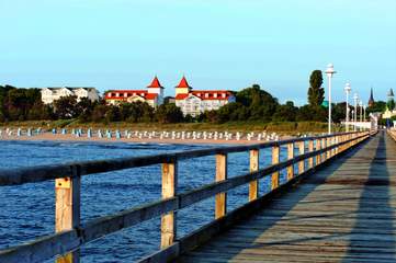 Außenansicht Kleine Strandburg Seebrücke