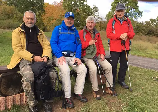 Verdiente Wanderpause