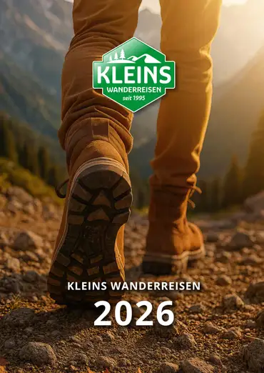 Katalog von Kleins Wanderreisen – Wandern ohne Gepäck ansehen