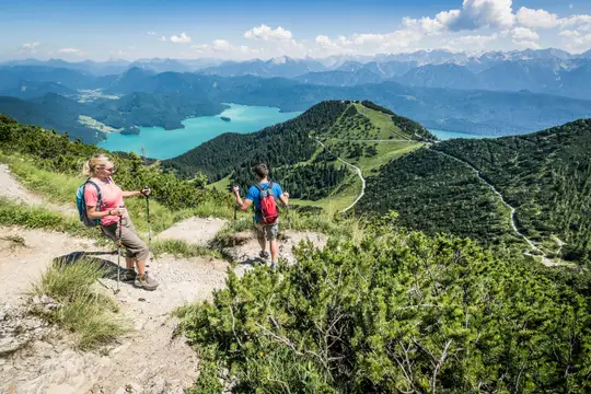 Wandern auf dem Herzogstand II