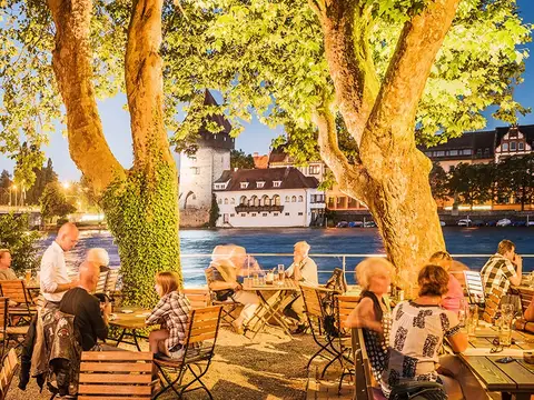 Biergarten am Seerhein