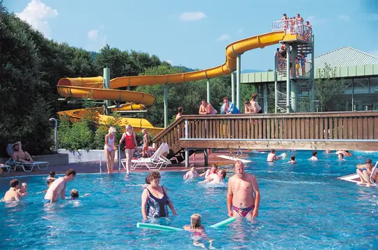 Wasserspiele im Osserbad