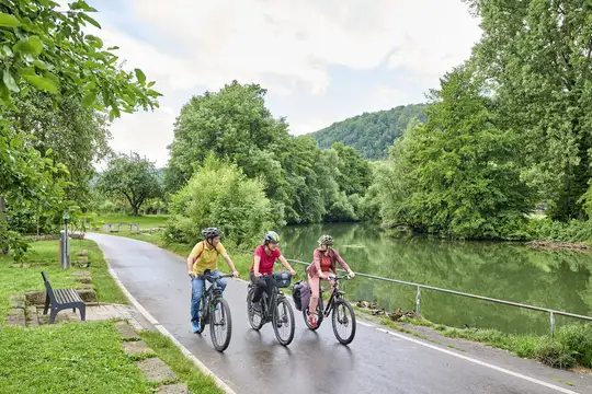 Wanderer bei Bieberehren