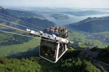 „CabriO“ Seilbahn zum Stanserhorn