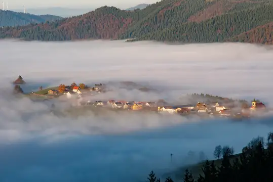 Nebelmeer in Horben