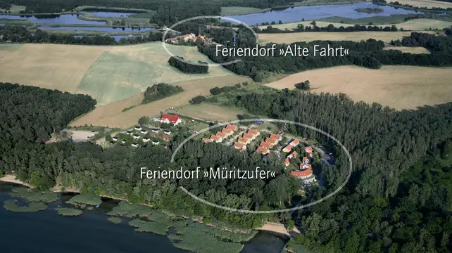 Luftbild - Lage Müritzparadies