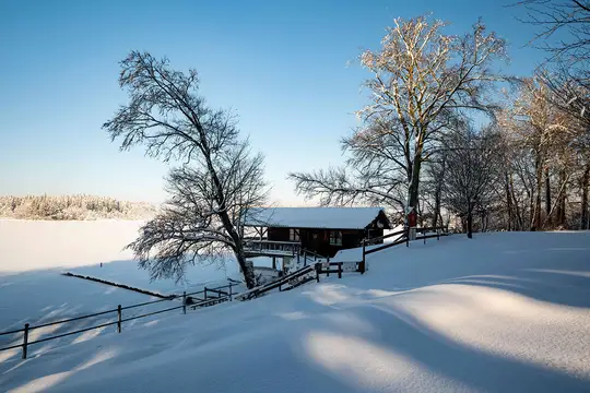 Kailbacher Bucht am Chiemsee bei Breitbrunn