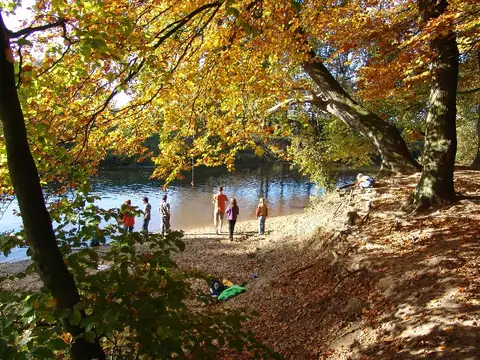 Herbststimmung am Flüsschen Hunte