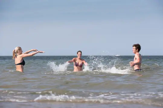 Spielen in der Nordsee