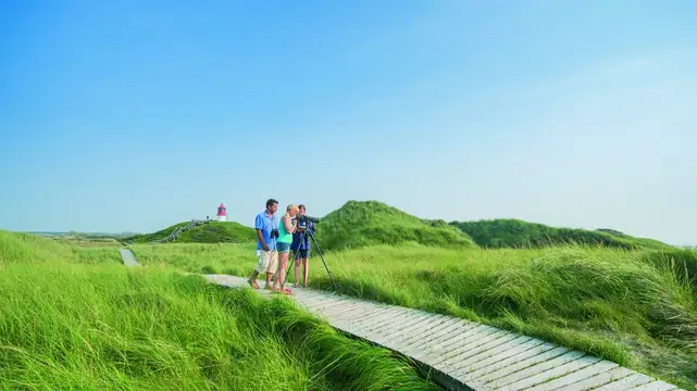 Bohlenweg zum Quermarkenfeuer